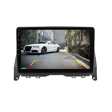 Mercedes W204 - Araç Multimedya Ekran - 4GB 64GB - S - Black - 2006 - 2011 - 9 Inch - MYWAY