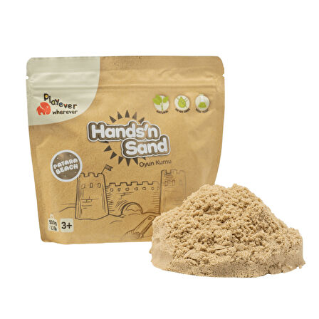 Playever Hands'n Sand Doğal Kinetik Kum 500gr - Naturel