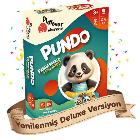 Playever Pundo Deluxe, Duygusal Zekayı Geliştiren Kart Oyunu (3-5 Yaş)
