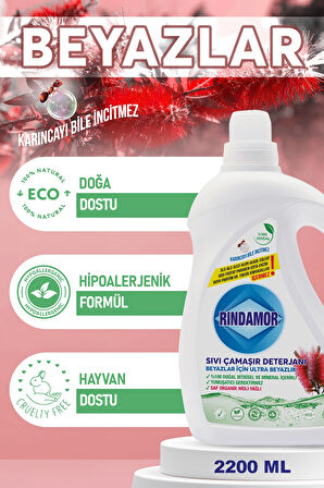 % 100 DOĞAL BİTKİSEL  BEYAZLAR SIVI ÇAMAŞIR DETERJANI ORGANİK NİOLİ YAĞLI-KENDİNDEN YUMUŞATICILI