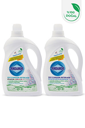 2Lİ KOKUSUZ SIVI ÇAMAŞIR DETERJANI-TÜM RENKLER VE SADECE BEYAZLAR-KENDİNDEN YUMUŞATICILI