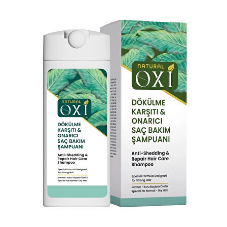 OXİ NATURAL DÖKÜLME KARŞITI NORMAL SAÇ ŞAMPUANI 300 ML.