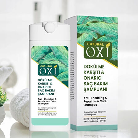 OXİ NATURAL DÖKÜLME KARŞITI NORMAL SAÇ ŞAMPUANI 300 ML.