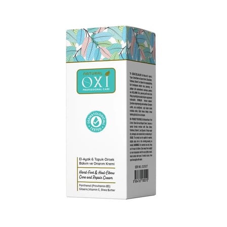OXİ NATURAL EL-AYAK & TOPUK-DİRSEK BAKIM VE ONARIM KREMİ 75ml.