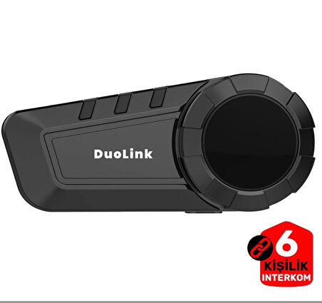 DuoLink X06 PRO Motosiklet Kask İnterkom Bluetooth Intercom Kulaklık Seti