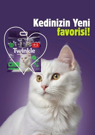 Twinkle Yetişkin Kediler için Balıklı Tam ve Dengeli Kedi Maması 10 Kg