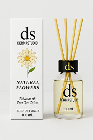 Natural Flowers – Kutuyu Aç, Doğa İçeri Dolsun | Premium Bambu Oda Kokusu 100 ml