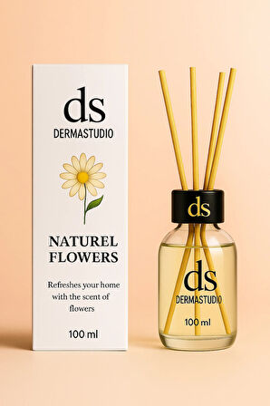 Natural Flowers – Kutuyu Aç, Doğa İçeri Dolsun | Premium Bambu Oda Kokusu 100 ml