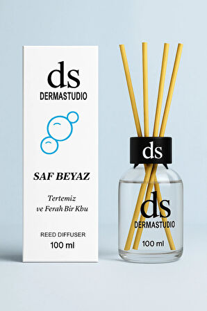 Saf Beyaz – Premium Bambu Oda Kokusu, Sabun ve Pamuk Ferahlığı 100 ml