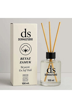 Beyaz Pamuk Bambu Oda Kokusu 100 ml – Temiz ve Kalıcı Koku