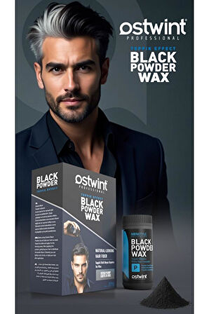 Ostwint Professional Siyahlaştırıcı Şekil Verici Topik Etkili Pudra Wax 20 Gr