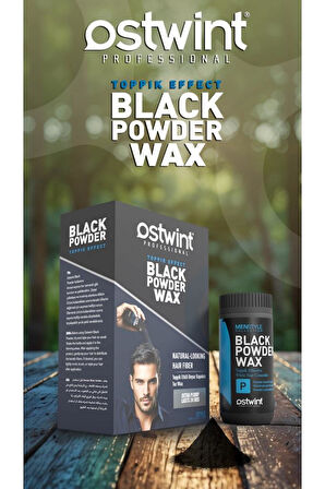 Ostwint Professional Siyahlaştırıcı Şekil Verici Topik Etkili Pudra Wax 20 Gr