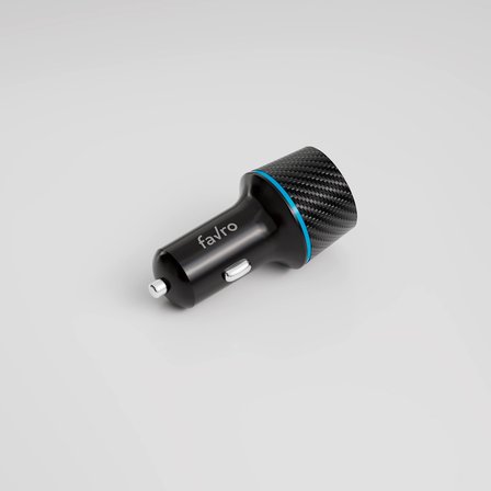 Favro 48W PD USB-C + USB-A Araç Şarj Cihazı