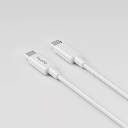 Favro Type-C / Type-C 45W Şarj Kablosu