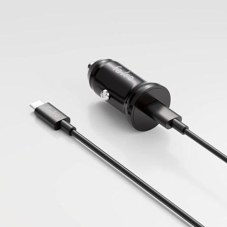 Favro 30W PD USB-C  Araç Şarj Cihazı + Type-C / Type-C Şarj Kablosu