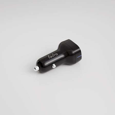 Favro 48W PD USB-C + USB-A Araç Şarj Cihazı