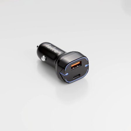 Favro 48W PD USB-C + USB-A Araç Şarj Cihazı