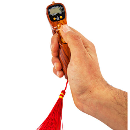 Mucit Home   Dijital Tespih Yeni Nesil Zikirmatik Tesbihmatik - Kahverengi