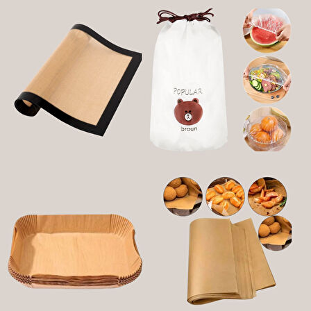 Mucit Home   Tabak Bonesi, Yağlı Kağıt ,Pişirme Matı ,Airfrey Pişirme Kağıdı