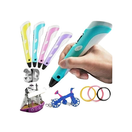 Mucit Home  3d Pen - Üç Boyutlu Yazıcı Kalem Printer 