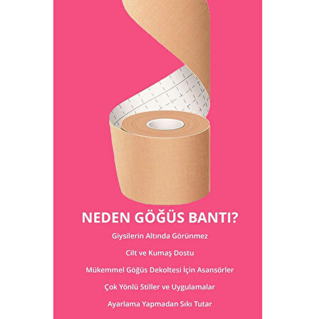 Mucit Home   Ten Göğüs Ucu Kapatıcı, Dikleştirici ve Şekillendirici Bant