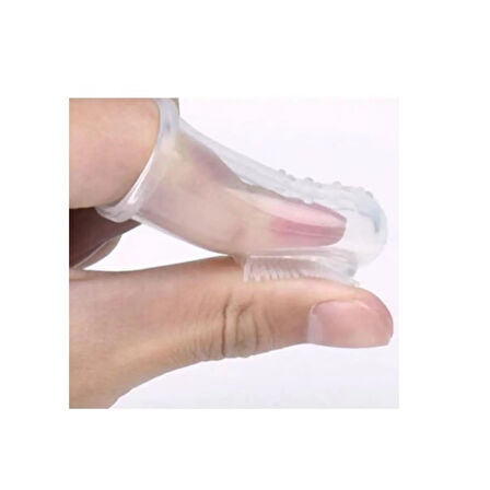 Mucit Home  Bebek Ve Kedi Köpek için Silikon Parmak Diş Kaşıyıcı Dil Temizleyici Diş Fırçası