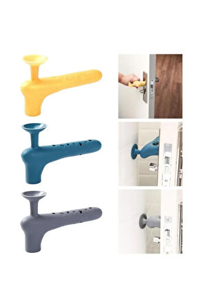 Mucit Home   Silikon Pencere Kapı Kolu Koruyucu Duvar Çarpışma Önleyici Aparat 1 adet