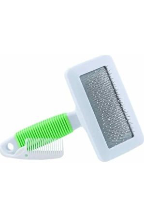 Mucit Home Evcil Hayvan Kedi Köpek Tüy Tarama Kaşıma Fırçası Tarağı Telli Fırça Ped Kedi Köpek Pire Fırçası