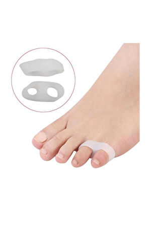 Mucit Home Ayak Serçe Parmak Koruyucu Makaralı 2 Parmağa Geçen Yüzük Nasır
