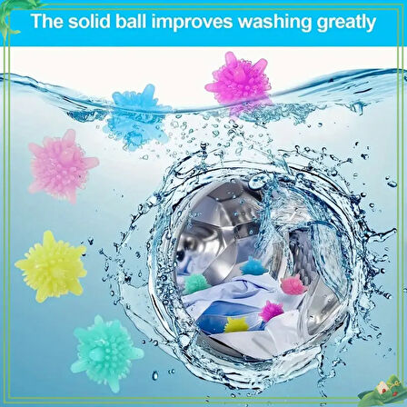 Mucit Home 5 Adet Çamaşır Makine Topu Lekelere Karşı Koruma, Karışıklık Önleme, Düğüm Önleyici