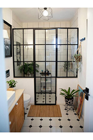 Mucit Home Bambu Kaydırmaz Tabanlı Banyo Paspası/matı 70×45cm