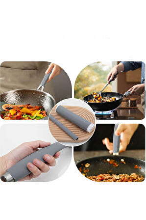 Mucit Home Isı Yalıtımlı Tutacak Tencere Tava Tutacağı Sapı | Kolay Kurulum - 1 adet