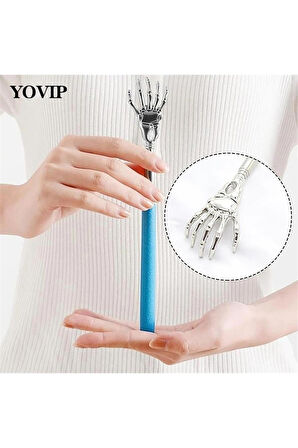 Mucit Home Teleskopik Sırt Kaşıma Aparatı Açılır Kapanır Sırt Kaşıyıcı Metal Aparat 1 Adet