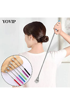 Mucit Home Teleskopik Sırt Kaşıma Aparatı Açılır Kapanır Sırt Kaşıyıcı Metal Aparat 1 Adet