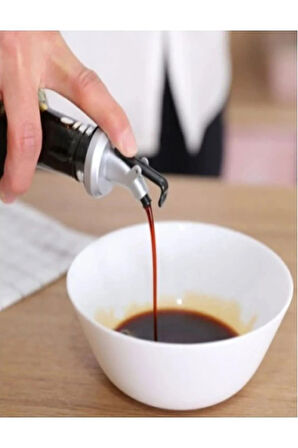 Mucit Home 1 Adet Damlatmaz Kapaklı Şişe Tıpası Sızdırmaz Yağdanlık Ucu Kapağı Tıpası Yağ Şişesi Başlığı