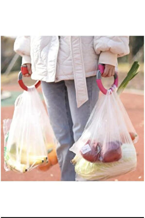 Mucit Home Market Poşet Taşıma Aparatı Ağır Malzeme, Çanta Taşıyıcı Kolu Tutacağı