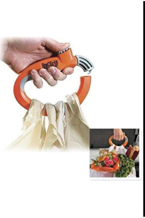 Mucit Home Market Poşet Taşıma Aparatı Ağır Malzeme, Çanta Taşıyıcı Kolu Tutacağı