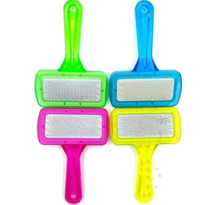 Mucit Home Şeffaf Evcil Hayvan Fırçası Telli 4 Renk