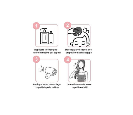 Mucit Home 2 adet Arındırıcı Saç Yıkama Şampuan Fırçası Ve Masaj Aleti