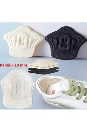 Mucit Home Ortopedik Ayakkabı Vurma Önleyici Topuk Daraltma Kumaş Topuk Koruma Yastığı 1 ÇİFT