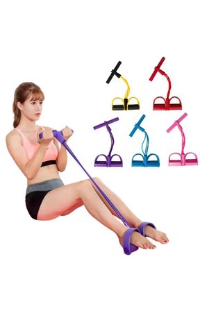 Mucit Home Body Trimmer Mekik Çekme Aleti Evde Spor Egzersiz Lastiği 