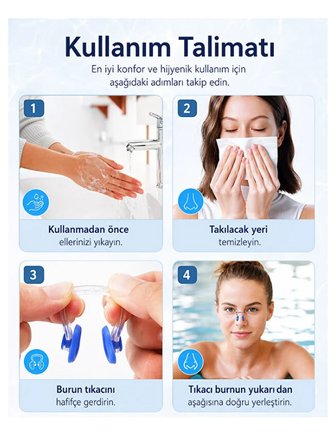 Mucit Home Silikon Kulak ve Burun Tıkacı Seti Yüzücü İçin Su Geçirmez Yıkanabilir Koruyucu Aparat