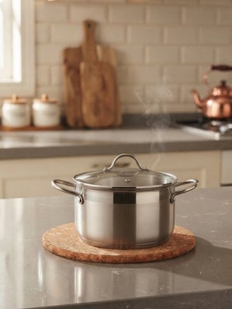 Mucit Home Mantar Nihale 1 adet Tencere Tava Altı Nihale Kahverengi