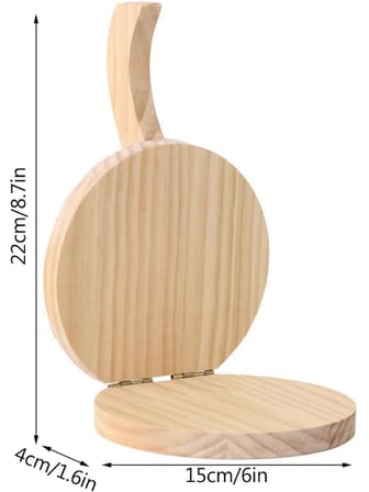Mucit Home Ahşap Tortilla Press Aleti Taco Hamur Aleti Manuel Hamur Presleme Aracı Aleti