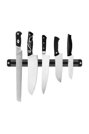 Mucit Home Mıknatıslı 55 Cm Bıçak Askısı Bıçak Tutucu Bıçak Organizer Bıçaklık