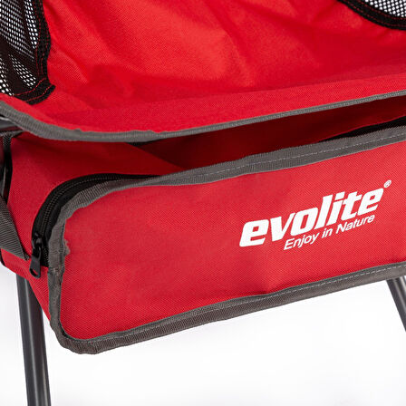 Evolite Mini Kamp Sandalyesi - Kırmızı