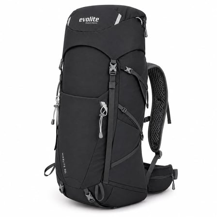 Evolite HikeLite 50L Sırt Çantası - Siyah