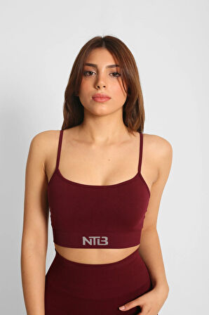 NTB Sırt Dekolteli Seamless Sporcu Sütyeni, Bra,Fitness, Yoga, Pilates, Antrenman, Spor Bra