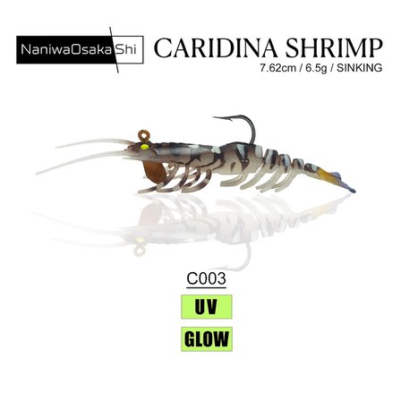 Naniwa Osaka Shi  Baby 7,62 cm 6,5 Gram Silikon Karides