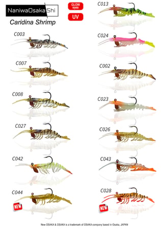 Naniwa Osaka Shi  Baby 7,62 cm 6,5 Gram Silikon Karides
